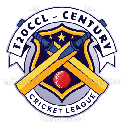 T20CCL Century Cricket League Logo